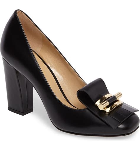 michael kors gloria pump|michael michael kors gloria mid pump black kid suede printed .